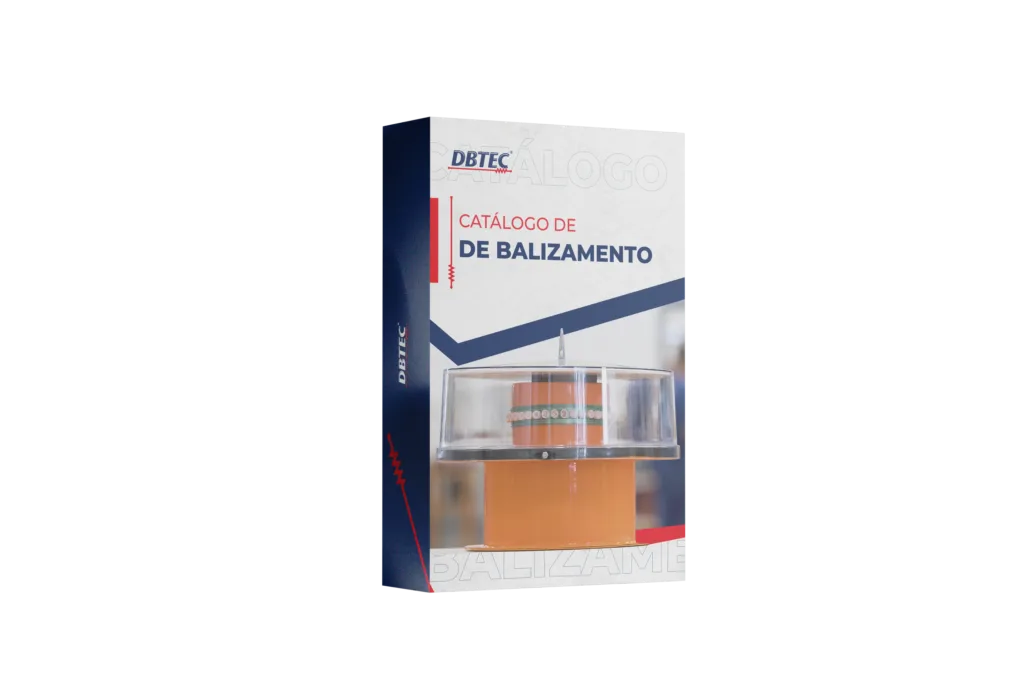 Home Mockup do catálodo de Balizamento