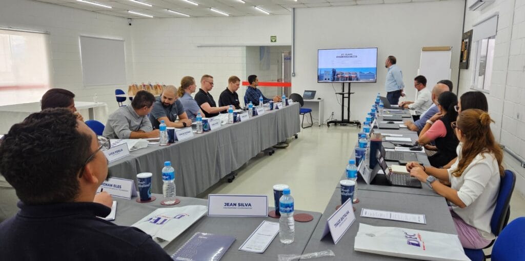 DBTEC recebe executivos da Metso Finlândia e reforça capacidade para grandes projetos globais